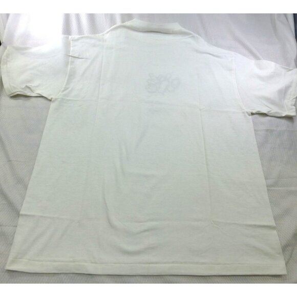 VTG Embroidered Bowling Graphic T-Shirt 2X Polyester & Cotton Blend  Made In USA - Picture 4 of 7